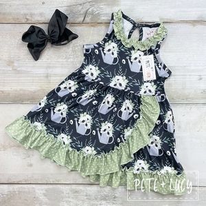 Pete and Lucy beautiful gardening dress